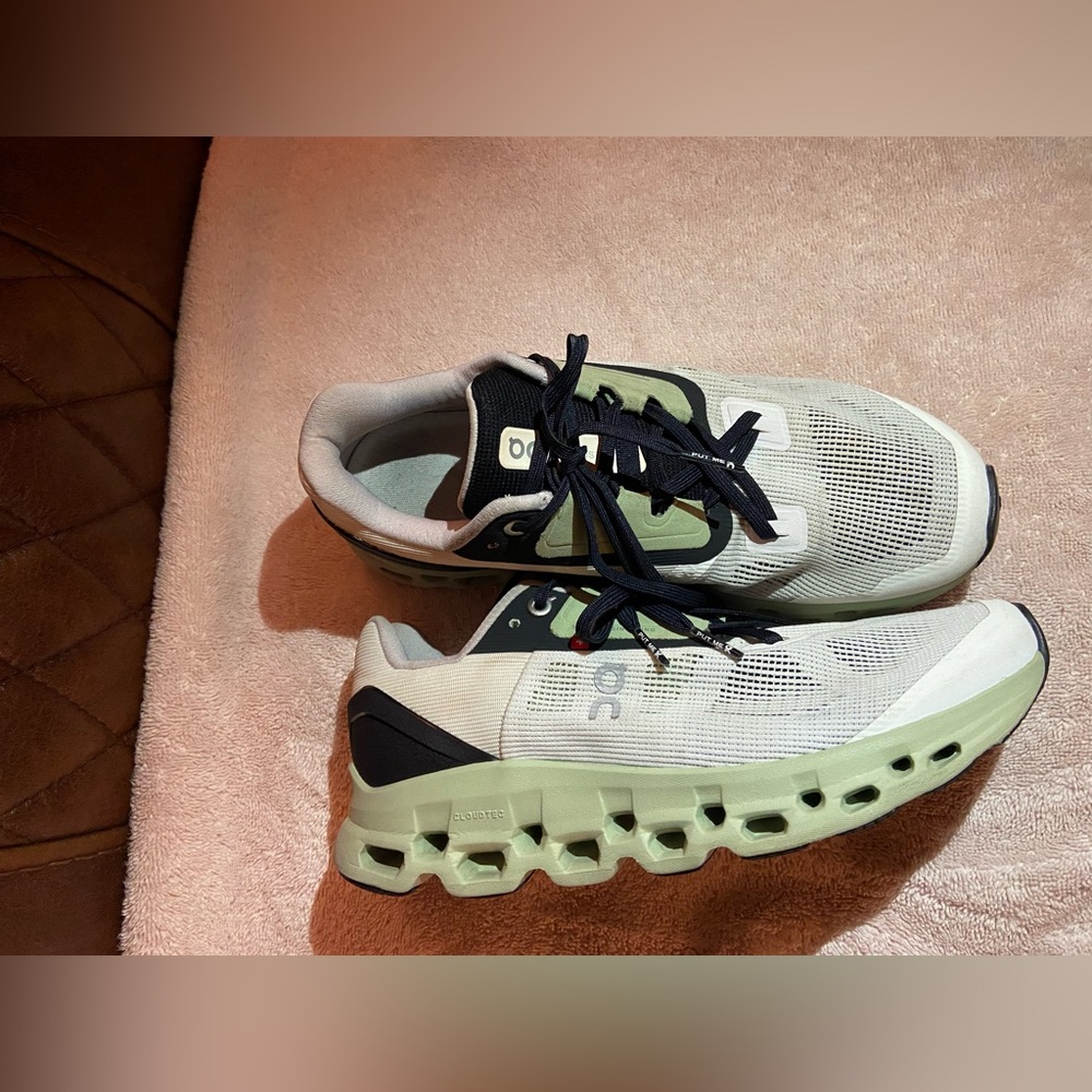 On cloud shoes